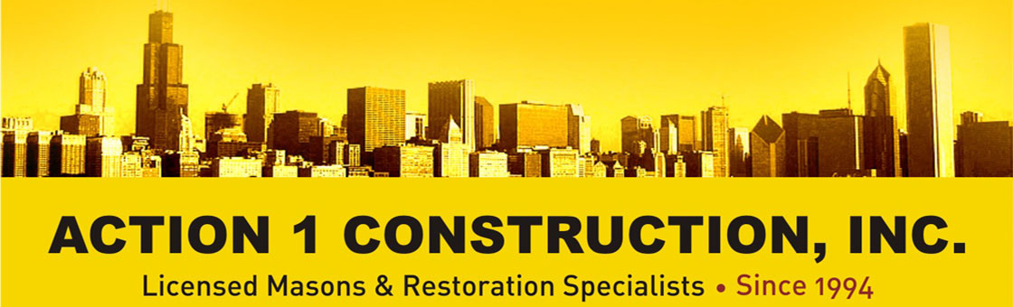 Action 1 Construction: Masonry, Tuckpointing, Restoration, Brick work